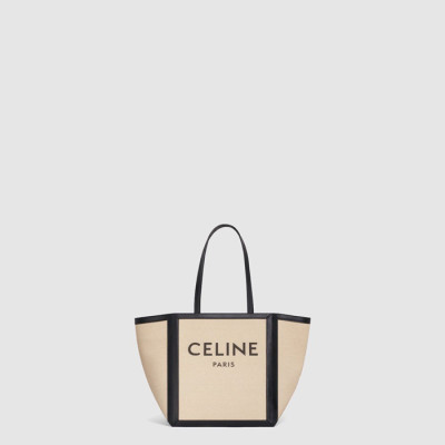 셀린느 여성 라지 스퀘어 로고 토트백 - Celine Womens Large Square Logo Tote Bag - cel0266x