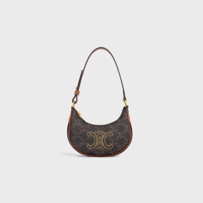 셀린느 여성 캐쥬얼 블랙 호보백 - Womens Black Hobo Bag - cel0354x