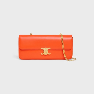 셀린느 여성 Triomphe 오렌지 숄더백 - Womens Orange Shoulder Bag - cel0383x