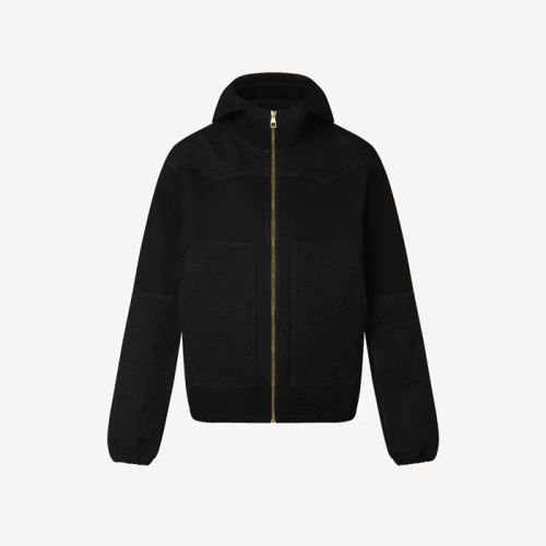 루이비통 남성 트렌디 블랙 자켓 - Mens Black Jackets - lou04868x
