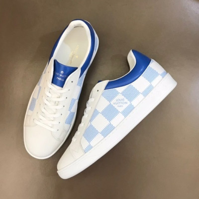 루이비통 남성 클래식 블루 스니커즈 - Mens Blue Sneakers - lou04902x