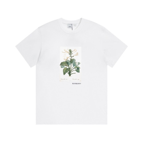 버버리 남성 화이트 크루넥 반팔티 - Mens White Tshirts - Bur04381x
