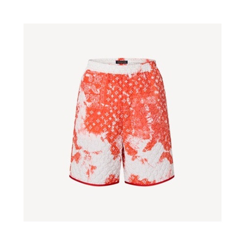 루이비통 남성 오렌지 반바지 - Mens Orange Half-pants - lou04927x