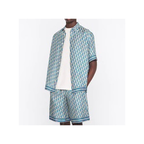 디올 남성 블루 폴로 투피스 - Mens Blue Two-pieces - dio01878x