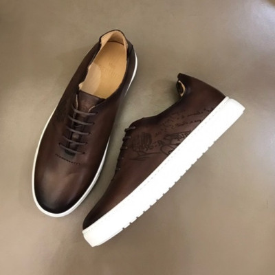 벨루티 남성  클래식 브라운 스니커즈 - Mens Brown Sneakers - ber0103x