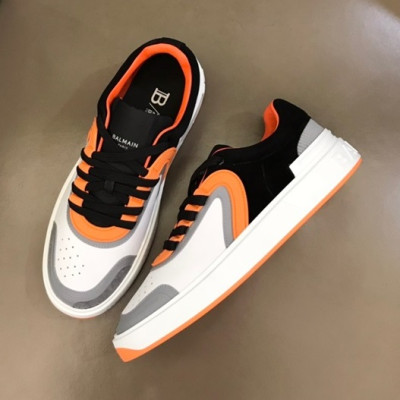 발망 남성 트렌디 오렌지 스니커즈 - Mens Orange Sneakers - bam0162x