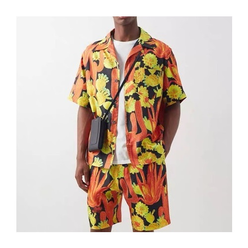 로에베 남성 트렌디 옐로우 투피스 - Mens Yellow Two-pices - Loe0629x