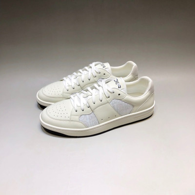 디올 남성 시그니처 화이트 스니커즈 - Mens White Sneakers - dio01954x