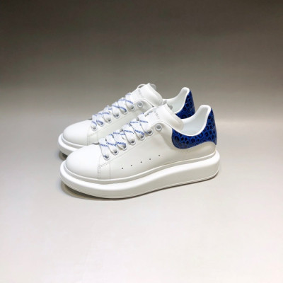 알렉산더맥퀸 남/녀 블루탭 스니커즈 - Unisex Blue Sneakers - alx0133x