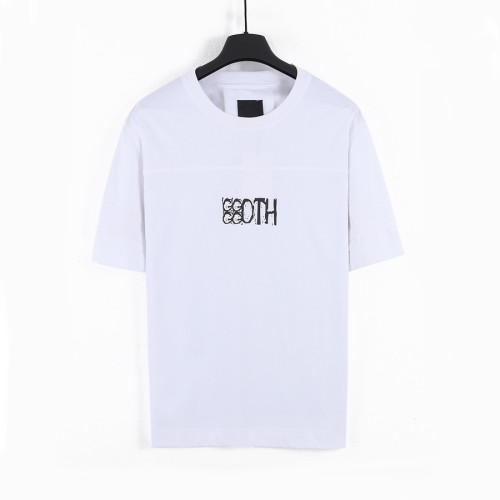 지방시 남성 크루넥 화이트 반팔티 - Mens White Tshirts - giv0784x