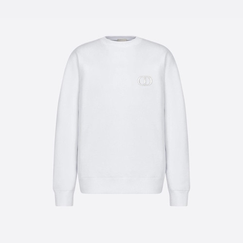 디올 남성 클래식 화이트 맨투맨 - Mens White Tshirts - dio01995x