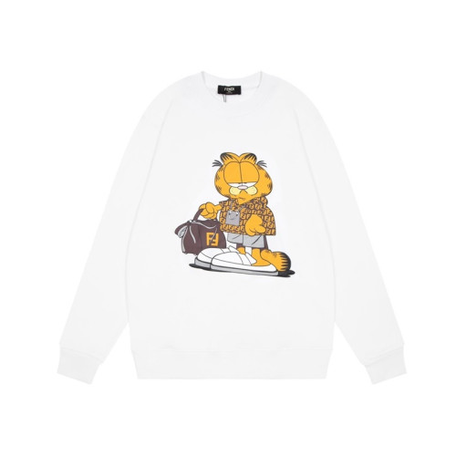 펜디 남성 캐쥬얼 화이트 맨투맨 - Mens White Tshirts - fen01267x