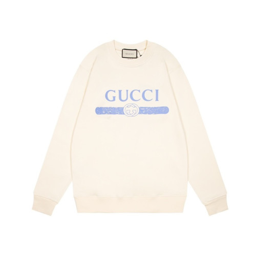 구찌 남/녀 캐쥬얼 아이보리 맨투맨 - Unisex Ivory Tshirts - Guc05037x