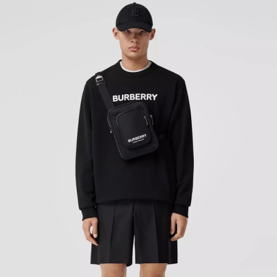 버버리 남성 블랙 맨투맨 - Burberry Mens Black Tshirts - bur4480x