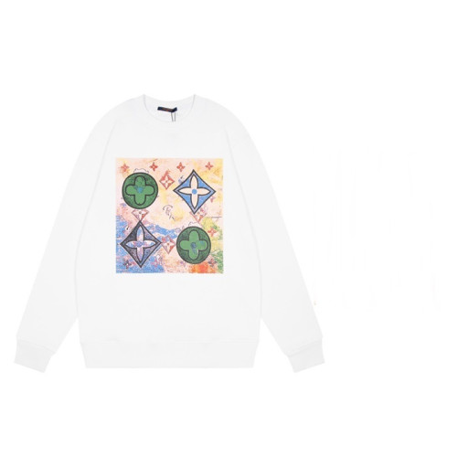루이비통 남성 모던 화이트 맨투맨 - Mens White Tshirts - lou05133x