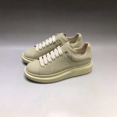 알렉산더맥퀸 남/녀 아이보리 스니커즈 - Unisex Ivory Sneakers - alx0170x