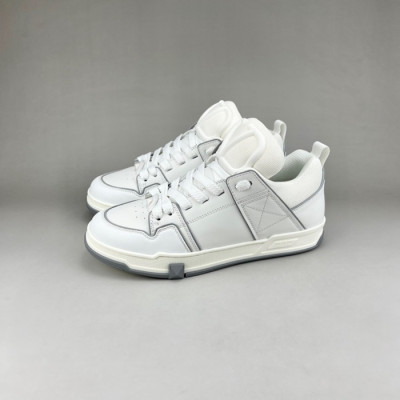 발렌티노 남성 Open Skate 화이트 스니커즈 - Mens White Sneakers - val0290x