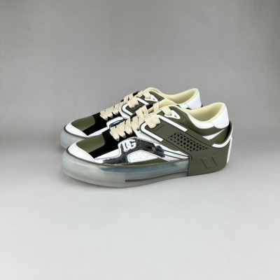 돌체앤가바나 남성 클래식 카키 스니커즈 - Mens Khaki Sneakers - dol0343x