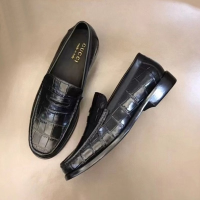 구찌 남성 히든 블랙 로퍼 - Mens Black Loafer - guc05085x