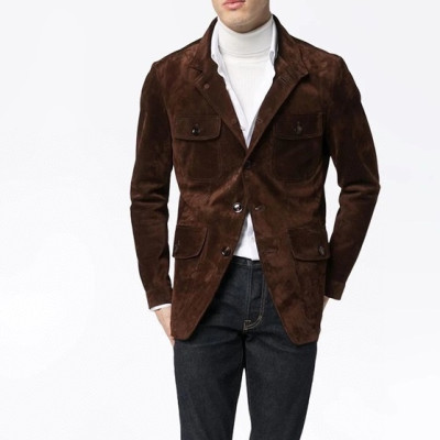 톰포드 남성 캐쥬얼 브라운 자켓 - Mens Brown Jackets - tof0017x