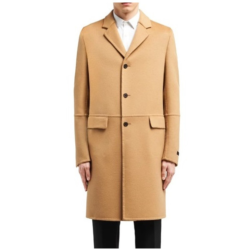프라다 남성 모던 카멜 코트 - Mens Camel Coats - pra02787x