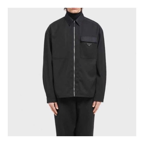 프라다 남성 캐쥬얼 블랙 자켓 - Mens Black Jackets - pra02807x