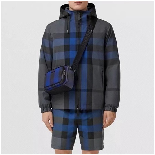 버버리 남성 클래식 블루 자켓 - Mens Blue Jackets - bur04501x