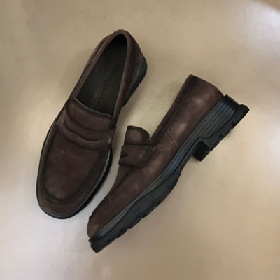 알렉산더맥퀸 남성 히든 브라운 로퍼 - Mens Brown Loafer -alx0176x