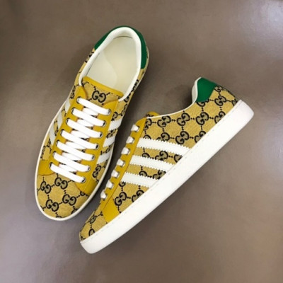 구찌 남성 클래식 옐로우 스니커즈- Mens Yellow Sneakers - guc05131x