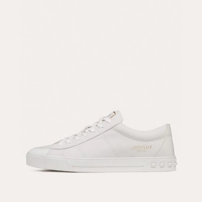 발렌티노 남성 클래식 화이트 스니커즈 - Mens White Sneakers - val0296x