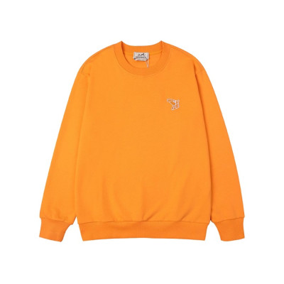 에르메스 남성 모던 오렌지 맨투맨 - Hermes Mens Orange Tshirts - her0897x