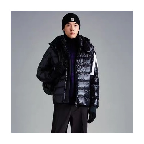 몽클레어 남성 모던 블랙 패딩 - Moncler Mens Black Padding - Moc02525x