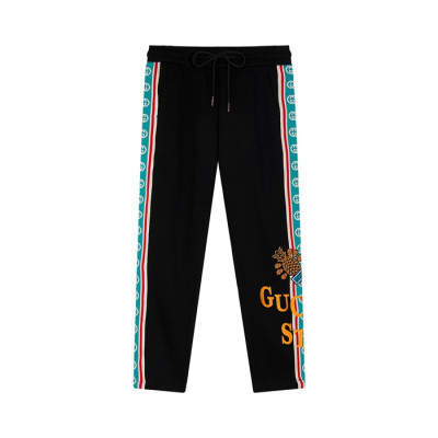 구찌 남성 캐쥬얼 블랙 팬츠 - Gucci Mens Black Pants - guc05247x