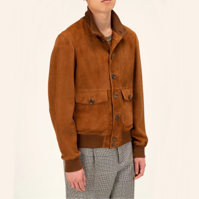 발리 남성 캐쥬얼 브라운 자켓 - Bally Mens Brown Jackets - bal150x