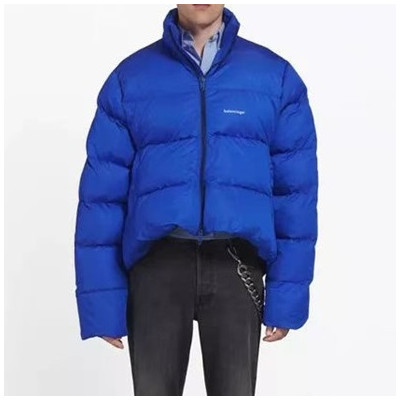 발렌시아가 남성 블루 다운 패딩 - Balenciaga Mens Blue Padding - bal01721x