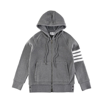 톰브라운 남성 캐쥬얼 그레이 후드티 - Thom Browne Mens Gray Hoodie - tom0634x