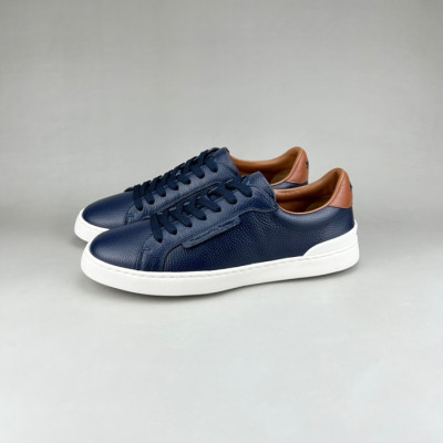 에르메네질도 제냐 남성 네이비 스니커즈 - Ermenegildo Zegna Mens Navy Sneakers - zeg0412x