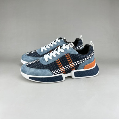 에르메스 남성 클래식 블루 스니커즈 - Hermes Mens Blue Sneakers - her0905x