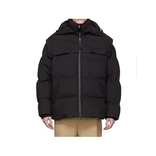 보테가베네타 남/녀 블랙 구스다운 패딩 - Bottega Veneta Unisex Black Padding - bv0447x