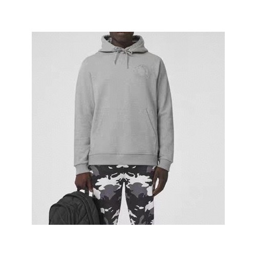 버버리 남성 클래식 그레이 후드티 - Burberry Mens Gray Hoodie - bur04553x