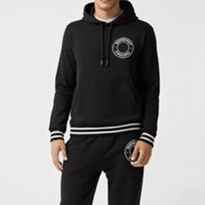 버버리 남성 클래식 블랙 후드티 - Burberry Mens Black Hoodie - bur04554x