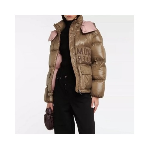 몽클레어 여성 구스다운 카키 패딩 - Moncler Womens Khaki Padding - Moc02549x