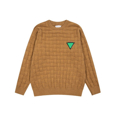 보테가 남성 카멜 크루넥 니트 - Bottega veneta Mens Camel Knits - bot0450x