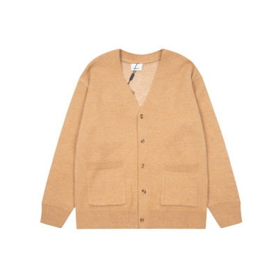 버버리 남성 브이넥 베이지 가디건 - Burberry Mens Beige Cardigan - bur04562x