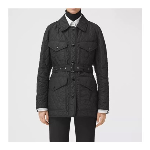 버버리 여성 블랙 다운 자켓 - Burberry Womens Black Jackets - bur04569x