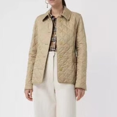 버버리 여성 베이지 다운 자켓 - Burberry Womens Beige Jackets - bur04571x