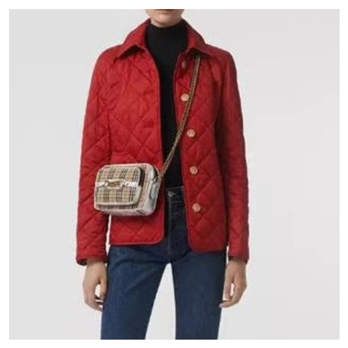 버버리 여성 레드 다운 자켓 - Burberry Womens Red Jackets - bur04572x