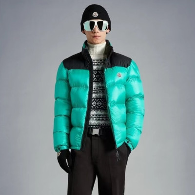 몽클레어 남성 덕다운 블루 패딩 - Moncler Mens Blue Padding - Moc02570x