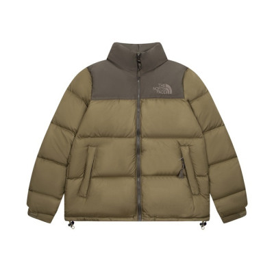 노스페이스 남/녀 카키 다운 패딩 - The North Face Unisex Khaki Padding - nor0283x