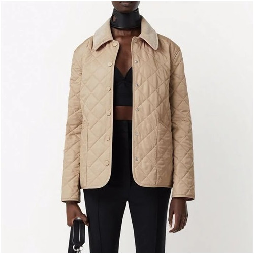 버버리 여성 베이지 다운 자켓 - Burberry Womens Beige Jackets - bur04590x